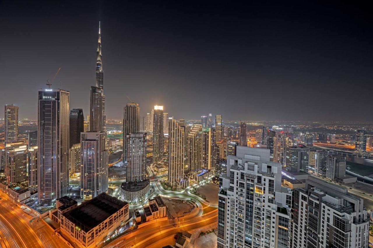 Paramount Midtown Deluxe 1 Bedroom Apartment With Full Burj-Khalifa View Dubaï Extérieur photo